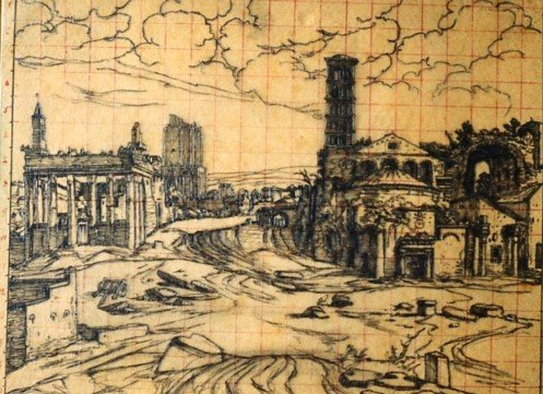 1910 - Foro romano